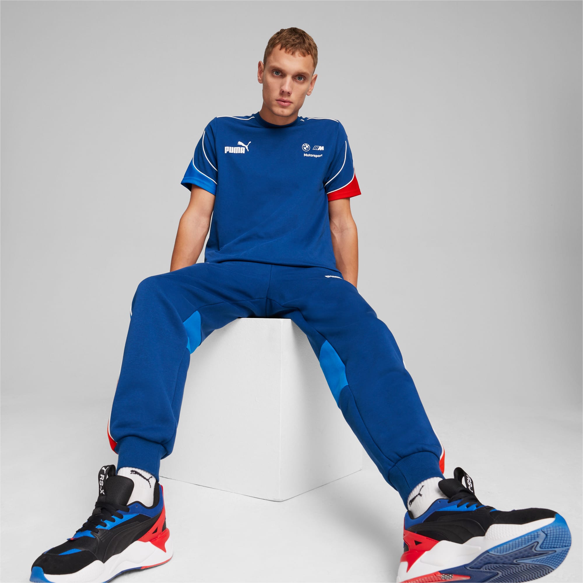 BMW M Motorsport MT7 Tee Pro Blue M Color PUMA Shop All Puma PUMA